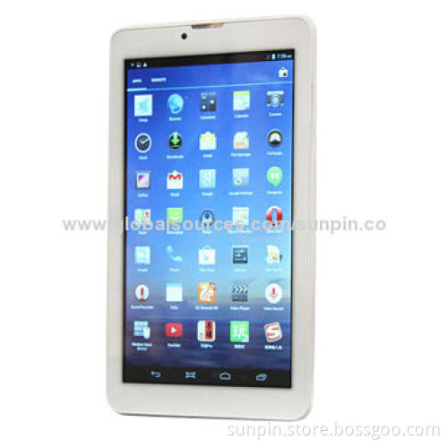 Cheapest 7-inch Dual-SIM 3G Mobile Phones Call Function and Dual Core Tablet PC